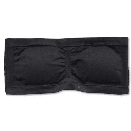 Maidenform BLACK Little Girls & Big Girls Seamless Bandeau Bra, US Small (6/6X)