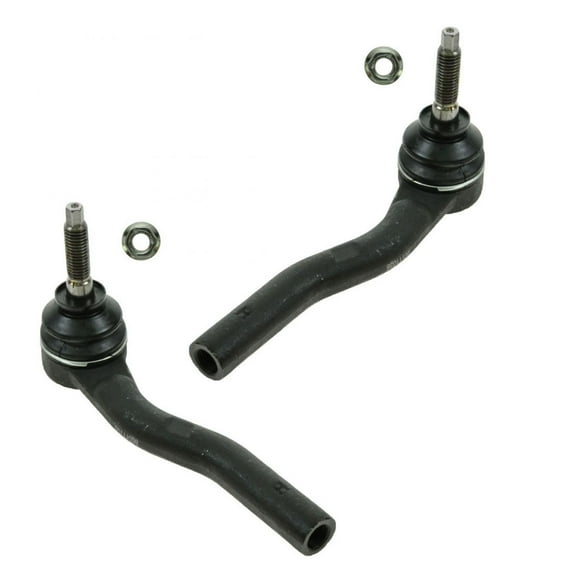 TRQ Front Outer Tie Rod Set Fits Select 2003-2007 Cadillac CTS