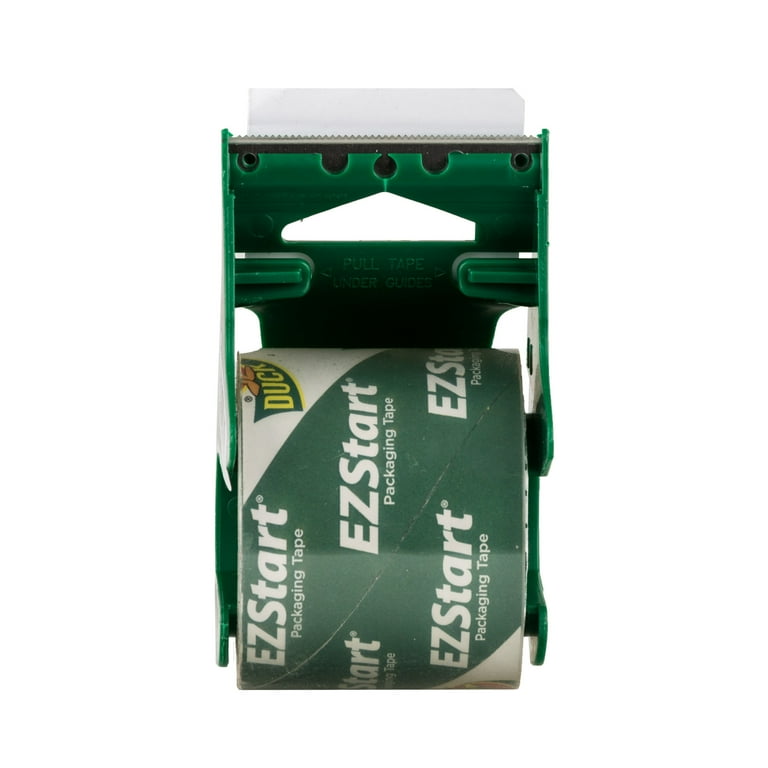 Duck Brand EZ Start Packing Tape with Dispenser, 1.88 in x