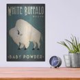 thumbnail image 4 of Luxe Metal Art 'Buffalo Bison V' by Ryan Fowler, Metal Wall Art, 12"x16", 4 of 9