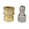 thumbnail image 4 of FRCOLOR Solid Brass Quick Coupler Set with High Press Connector for Home Use Assorted Color, 4 of 8