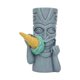thumbnail image 1 of Jarrón de flores con diseño maya, soporte para flores, escultura artística para dormitorio, pasillo y dormitorio. Verde, 1 of 9