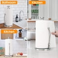 thumbnail image 3 of Stainless Steel Tabletop Paper Towel Vertical Holder Stand Rack Household Bar Countertop Tissue Rolls, 3 of 4