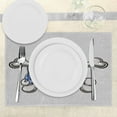 thumbnail image 3 of Ambesonne Skull Place Mats Set of 4, Pirate Evil Head Bones, Standard Size, Blue Grey Black, 3 of 6