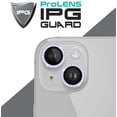 thumbnail image 2 of IPG ProLENS Diamond FRAME Rhinestones Bling Camera Lens Protector for iPhone 14-14 Plus (Purple) Alumina Silicate Tempered Class, HD Clarity, Scratch-Resistant, Individual Lens Cover, 2 of 4