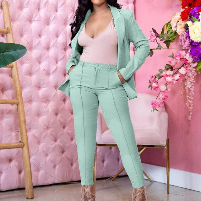 Pantalones de traje de manga larga para mujeres Ichuanyi ICHUANYI WER2023082210445