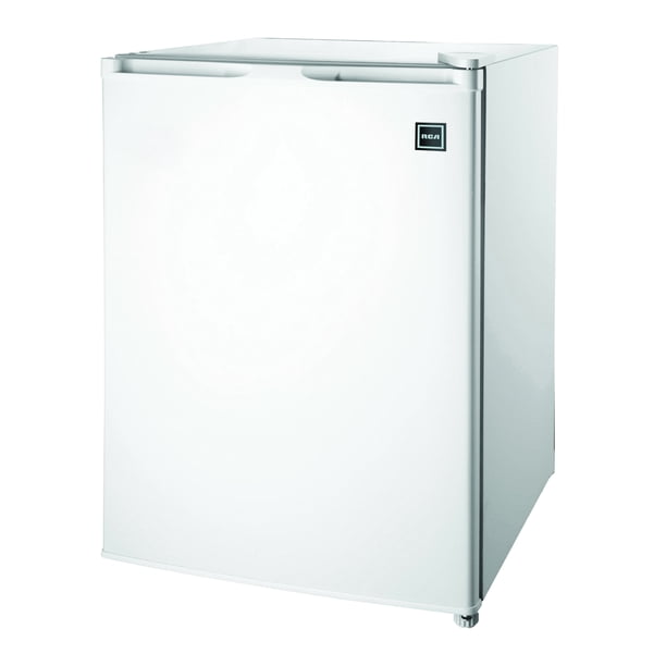 RCA 2.6 Cu Ft Single Door Mini Fridge RFR283, White