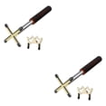 thumbnail image 3 of Qarigey Billiards Pool Cue Bridge Stick with Bridge Head Brass for Snooker Accessory Type2 NO2, 3 of 4