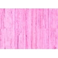 thumbnail image 1 of Ahgly Company Indoor Rectangle Solid Pink Modern Area Rugs, 2' x 5', 1 of 4