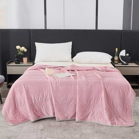 Doble Edredón Sombrero Refrigerante Edredón de Verano Adecuado para Todas las Estaciones Cubierta Suave 60x79 Pulgadas, Edredón de Verano Edredón Ligero, Impermeable, Transpirable, para