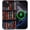 Dark Gothic Bookshelf Floral, variant on Case for iPhone 15 Pro Max [Compatible with MagSafe], Matte Soft Silicone and Hard PC Anti-Scratch Shockproof Protective 2-in-1 Case for Women Men - Vintage Sun Eye Charm Collage