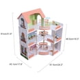 thumbnail image 2 of AQSQ Doll House Girls Toy, Rooms and Balcony Dollhouse Furniture and Accessories , Birthday Christmas Gift for Girls Toddlers Age 3 4 5 6 7 8 9 10, 2 of 7