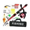 thumbnail image 2 of figatia Kids Fishing Pole Fishing Accessories Travel Telescopic Fishing Rod and, 2 of 8