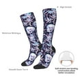 thumbnail image 4 of Yiaed Skull flower crystal Print Great elasticity Adult Stockings Sports socks for Men and Women, 4 of 6