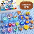 thumbnail image 3 of Juego de juguetes Fivoro STEM Gears para niños mayores de 3 años con 18 piezas, 3 of 7