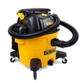 thumbnail image 3 of Aspiradora Shop DEWALT DXV09PA, 34 L, 5 HP, para uso húmedo y seco con ventilador, color amarillo, 3 of 8