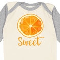 thumbnail image 4 of Inktastic Sweet Orange Boys or Girls Long Sleeve Baby Bodysuit, 4 of 5