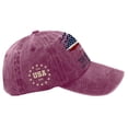 thumbnail image 5 of Sewkxo 250th Anniversary Usa Hat American Flag Printed Baseball Cap Independence Day Adjustable 1776-2026 Patriotic Caps, 5 of 5