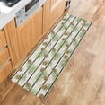 thumbnail image 3 of Christmas Kitchen Mat Rug 1 PCS Coniferous Pine Cones Cotton Linen Runner Rug Anti-Fatigue Comfort Memory Foam Standing Mat Non-Slip Floor Door Mat for Bathroom Bedroom 18x47in, 3 of 6