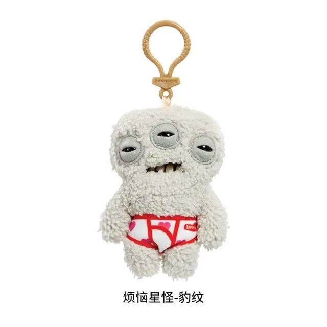 Fugg*ler Divertidos juguetes de peluche o llaveros de monstruos feos Kawaii Fuggler Conejos de peluche lindos...