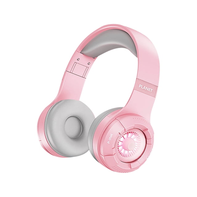 Girls Stereo Audio Wireless Bluetooth Headset Headset Computer Wireless Emitting Headset Cute Girls Gift