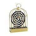 thumbnail image 2 of Decorative Mosquito Coil Holder, Outdoor Birdcage Burner for Patio, Garden, Balcony, Rust-Resistant Metal Insect Repellent Tray, 2 of 7