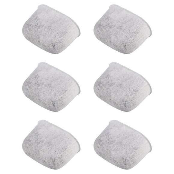 6 Pcs/Packs Universal Fit Safe Universal Fit for Coffee Water Filters Breathable Reusable Activated Carbon Filter Grinding Disc Plate Abrasive Resin Pad