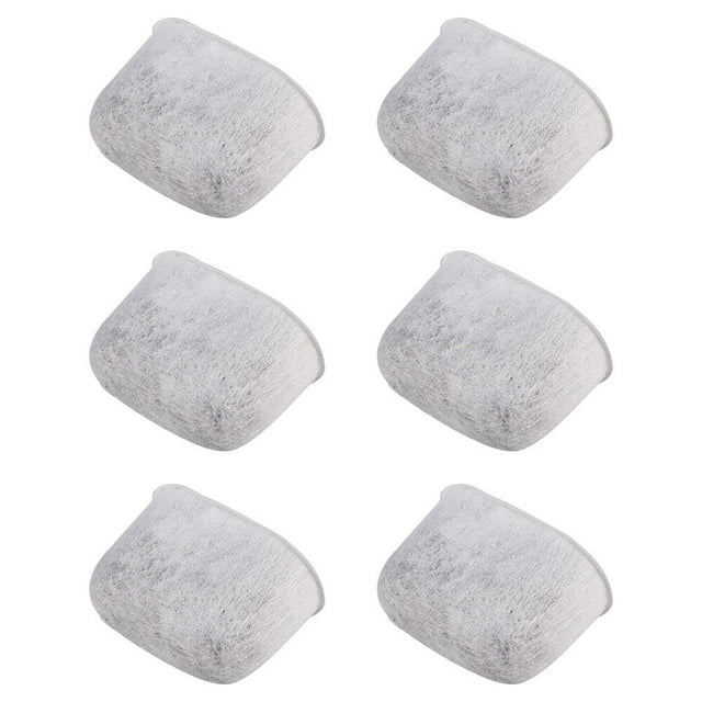 6 Pcs/Packs Universal Fit Safe Universal Fit for Coffee Water Filters Breathable Reusable Activated Carbon Filter Grinding Disc Plate Abrasive Resin Pad
