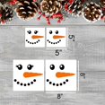 thumbnail image 2 of Set de plantillas SUNVERSE, 18 unidades, muñecos de nieve con forma de Navidad, 20 x 20 cm, 2 of 9