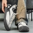 thumbnail image 5 of Dakaela Barefoot Shoes for Men Breathable Wide Toe Box Zero Drop Water Shoes Gym Workout Minimalist Running Hiking Sneakers Size 7-10 Grey, 5 of 9