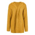 thumbnail image 4 of Vedolay Suit Jacket Jackets for Women Casual Long Sleeve Open Front Office Professional Top,Yellow XL, 4 of 5