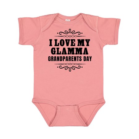 

Inktastic Grandparents Day I Love My Glamma Gift Baby Boy or Baby Girl Bodysuit