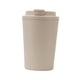 thumbnail image 5 of Taza de café de viaje, taza portátil, botella reutilizable a prueba de fugas, vaso de café para té, bebidas, agua fría y caliente, leche beige, 5 of 8