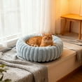thumbnail image 6 of AuroraX Cute Dog Bed Warm Indoor Cat Bed Cave for Indoor Dog Cats , Fluffy Cozy Round Cat Couch , Kitten Puppy Dog Small Pet Supplies, 6 of 6