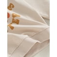 thumbnail image 7 of Bagilaanoe Little Girl Casual Sweatshirt Long Sleeve Letter Print Pullover 3T 4T 5T 6T 7T 8T Toddler Kids Fall Loose Tee Tops, 7 of 7