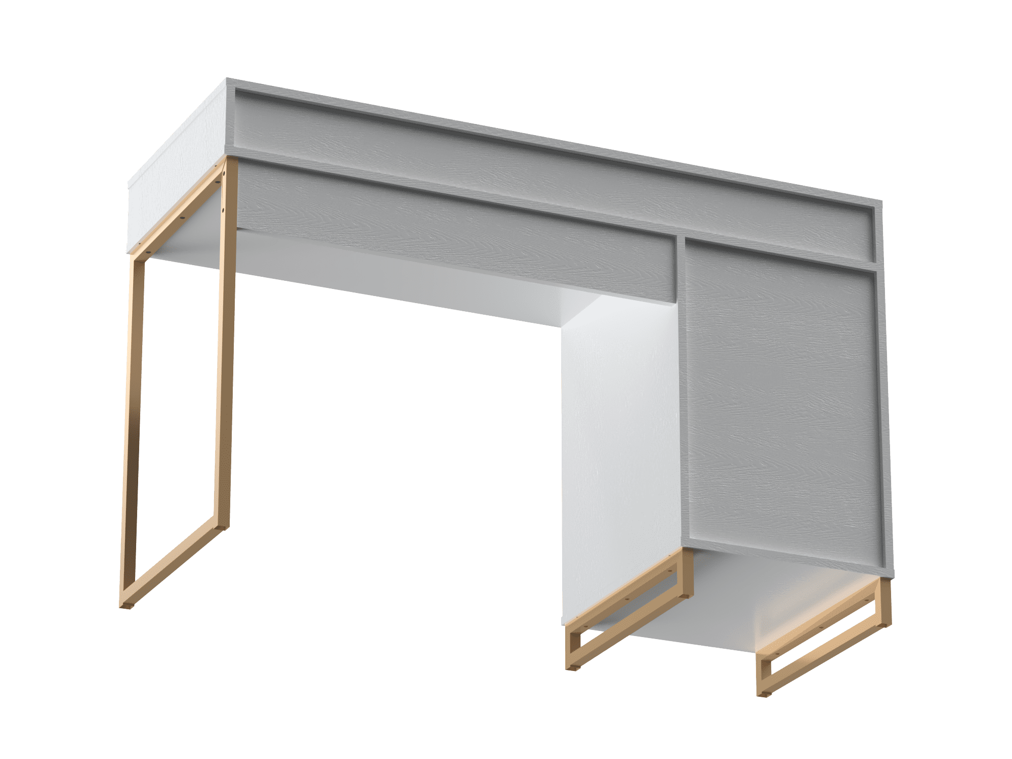 Mainstays Bureau d’écriture en bois et métal avec 1 tiroir et 1 porte pour adulte adolescent, 29,92 po. Mainstays Bureau d’écriture en bois et métal