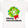 thumbnail image 4 of Inktastic Merry Chrismukkah Boys or Girls Long Sleeve Baby Bodysuit, 4 of 5