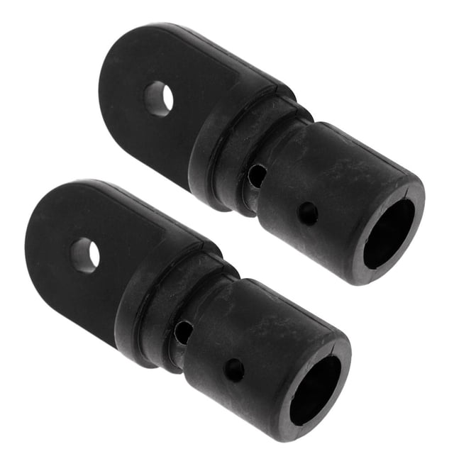 2 Cubiertas Superiores DYNWAVEMX para Barco Marino Color Negro Toldo de 22 Mm