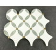 thumbnail image 5 of Waterjet Marble And Metal Wall Mosaic Tile - Case (10 Sheets), 5 of 8
