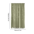 thumbnail image 3 of Double Layer Star Cutout Blackout Curtains No Drill Magics Tape Installation Thermal Insulated Window Curtain for Bedroom Living Room Nursery - Polyester 59x27 Inch Single Panel, 3 of 6