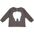 thumbnail image 3 of Inktastic Dentist Big Tooth Boys or Girls Long Sleeve Toddler T-Shirt, 3 of 5