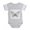 Heather Gray, variant on CafePress - Fantasy Butterfly 8 - Cute Infant Baby Football Bodysuit