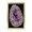 golden, variant on RKSupls Framed Canvas Wall Art Print Painting, Amethyst Geode Crystal Watercolor Vertical Frame Ready to Hang for Living Room Bedroom Home Office Decor