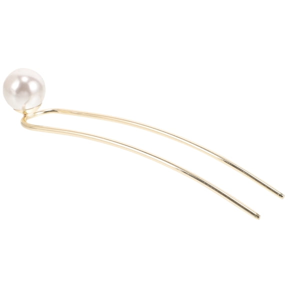 Alasum Elegant Hair Stick U-Shaped Pin with Imitation for Stylish and Sophisticated Bun Hairstyles