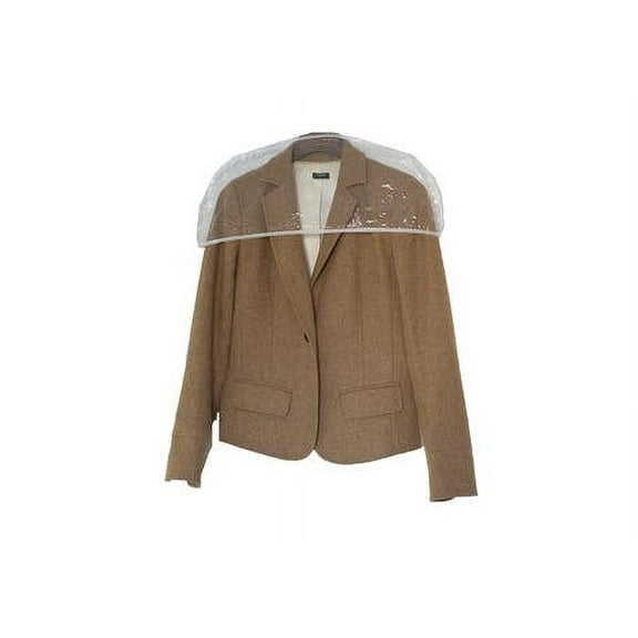 NAHANCO Vinyl sewn shoulder covers, 8" x 21", Clear - 100/CTN