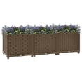 thumbnail image 1 of vidaXL Raised Bed 120x40x38 cm Polypropylene, 1 of 5