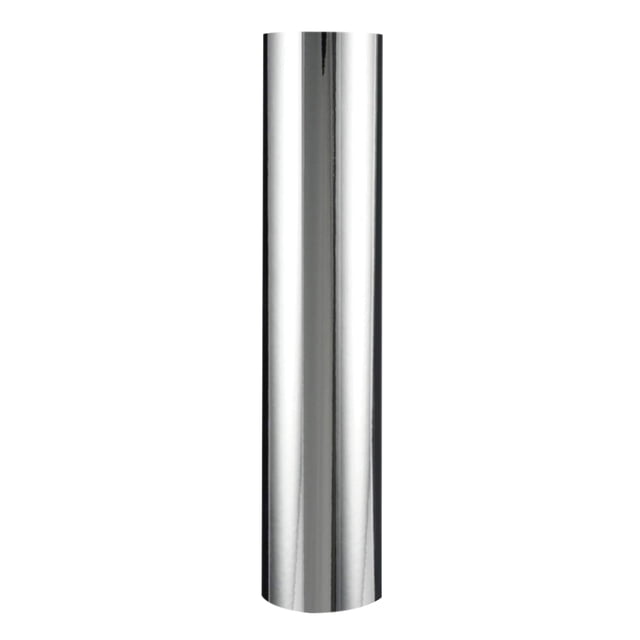 Lámina de vinilo adhesivo de 30 x 100 cm / 12 x 40 pulgadas, fácil de cortar y rasgar, película de v Tomshoo Silver