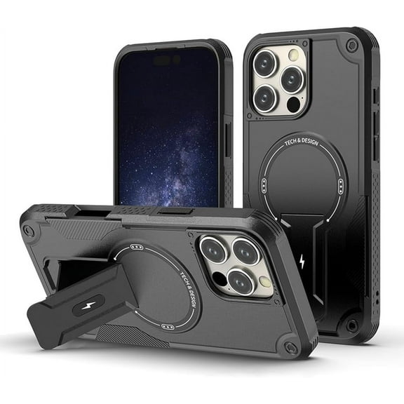 Case For IPhone 16/16 Plus/16 Pro/16 Pro Max, Wireless Charging Anti-scratch Cover Lens Protector Military-Grade Shell Anti-Fingerprints Bracket Case
