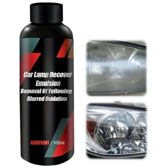Headlight Restoration Kit Automotive Headlamp Restorer Eliminates Oxidation & Yellowing Car Headlight Lens Restorer Polish For Cars Motorcycles(100ml-3pcs)Q