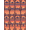 Coral Orange Purple, Pattern 3, variant on ODIKA Landscape Vintage Southwestern Motifs Aztec Border Cowboy Sunset Refined Stain Resistant Flatwoven for Entryway, Kitchen, Mudroom